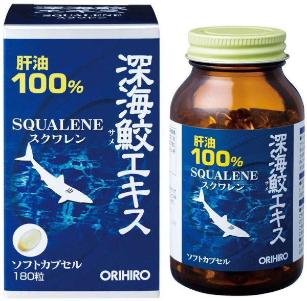 Orihiro Squalene 180 softgels