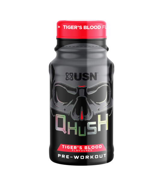 USN QHUSH shot 60 ml (Арбуз- кокос- клубника)