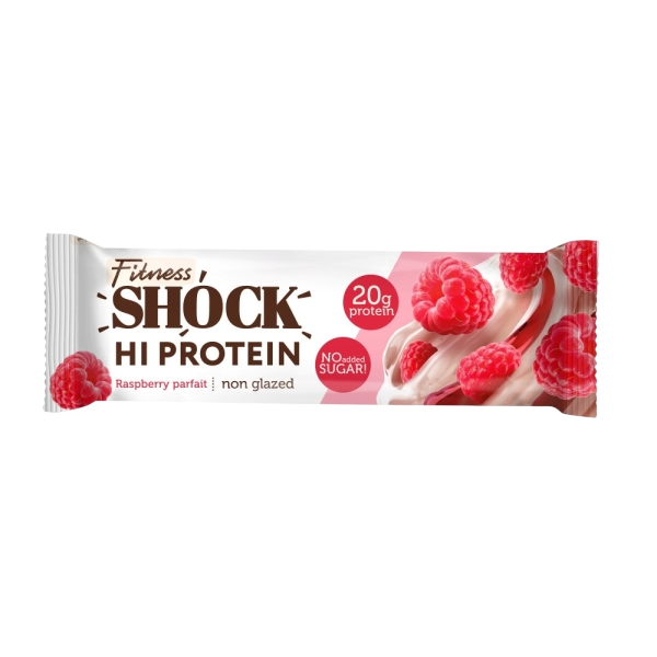 FitnesShock Hi protein 60 grams (Малиновый десерт)