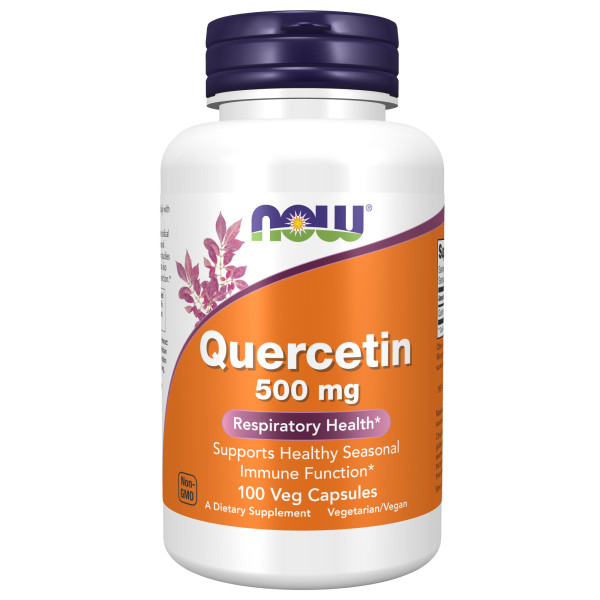 NOW Quercetin 500 mg 100 veg capsules