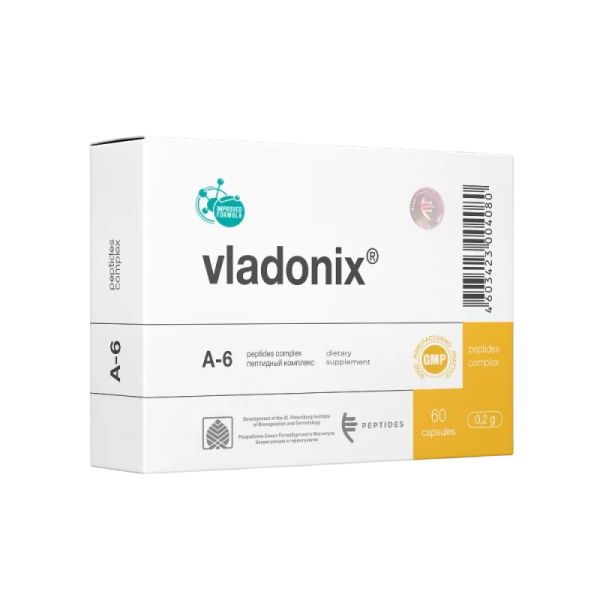 Peptides Vladonix  А-6 иммунная система 60 capsules