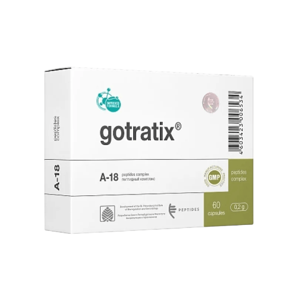 Peptides Gotratix А-18 мышечная система 60 capsules