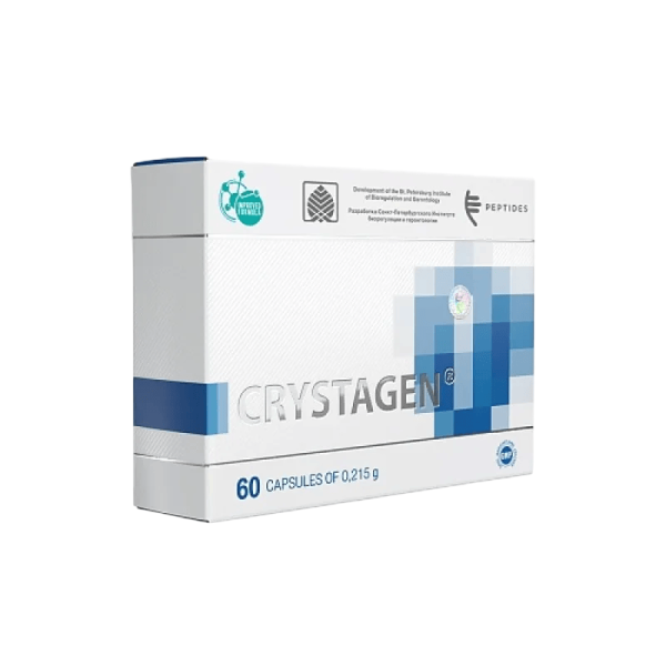 Peptides Crystagen 0.215 g иммунная система 60 capsules