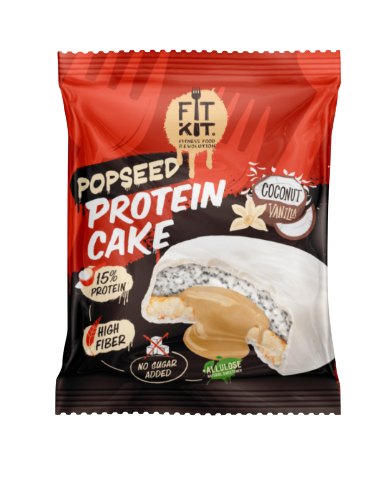 Fit Kit Popseed Protein Cake 70 grams (Кокос-ваниль )