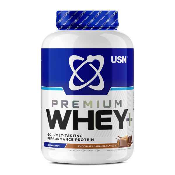 USN Premium Whey+ Protein 2000 grams (Шоколад- карамель)