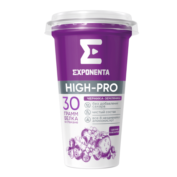 Exponenta High-Pro напиток к.м. 250 grams (Черника-земляника)
