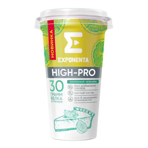 Exponenta High-Pro напиток к.м. 250 grams (Лимонный чизкейк)