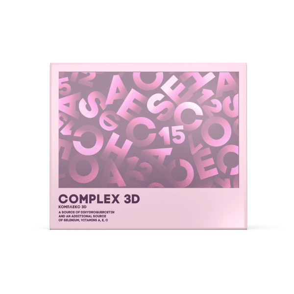 Peptides Complex 3D антиоксидант и детоксикант 30 capsules