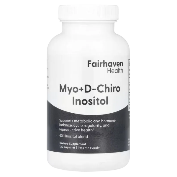 Fairhaven Health Myo+D-Chiro Inositol 120 capsules