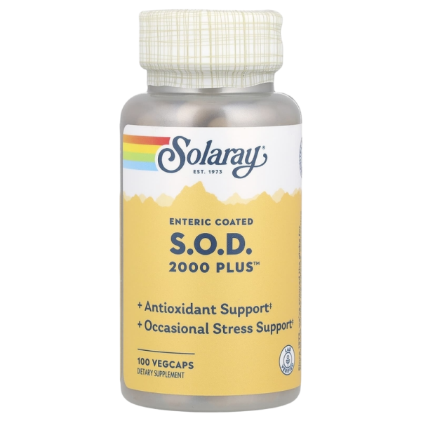Solaray SOD 2000 Plus 100 veg capsules