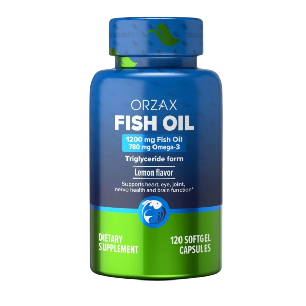 Orzax Ocean Fish Oil 120 softgels