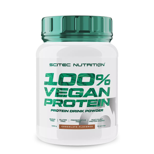 Scitec Nutrition 100% Vegan Protein 1000 grams (Шоколад)