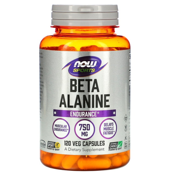 NOW Beta alanine Endurance 120 veg capsules