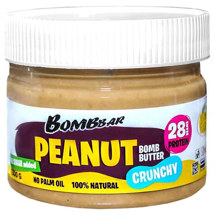 Bombbar Peanut Bomb Butter Crunchy 300 гр