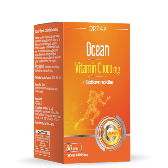 Orzax Ocean Vitamin C 1000 mg 30 tab