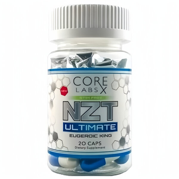Core Labs NZT Ultimate Eugeroic King Stim Free 20 caps