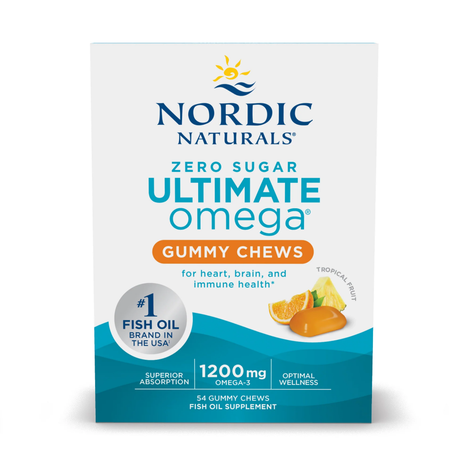 Nordic Naturals Ultimate Omega Zero Sugar 1200 ml