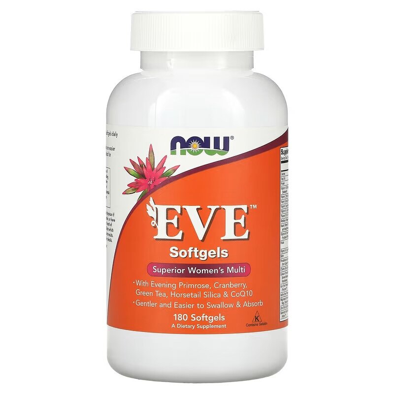 NOW Eve Woman's multi 180 softgels Срок 31/05/24