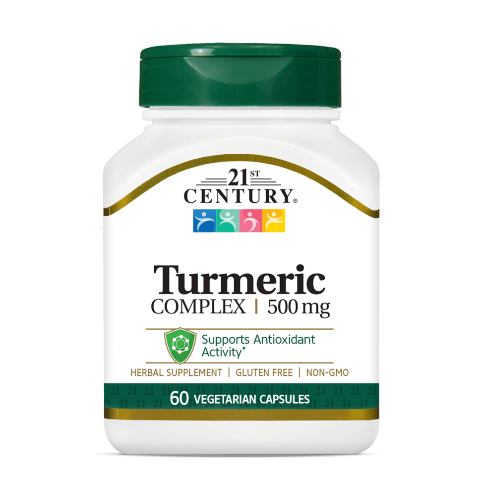 21st Century Turmeric 500 mg 60 veg capsules