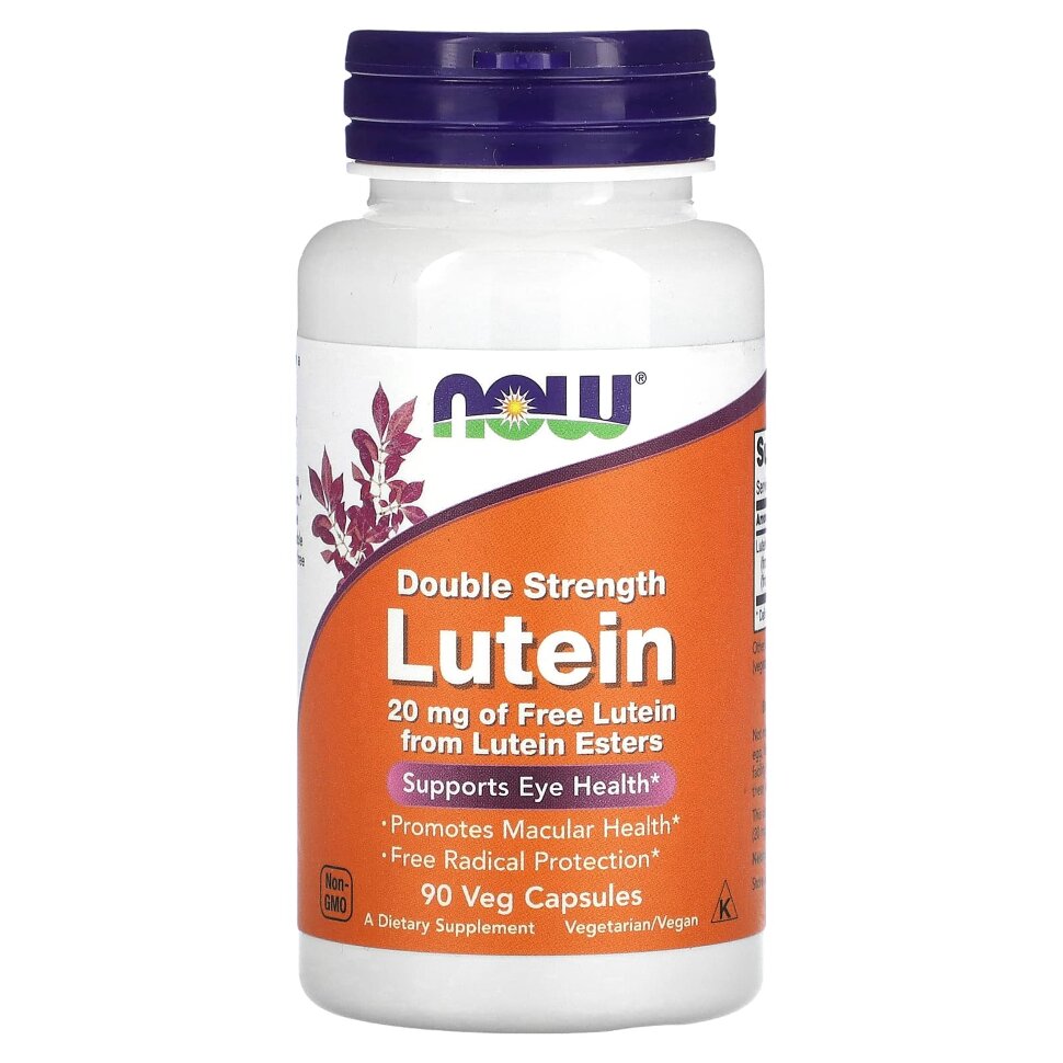 NOW Lutein 20 mg 90 caps