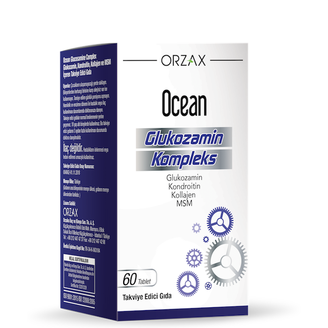 Orzax Ocean Glucosamine complex 60 tab