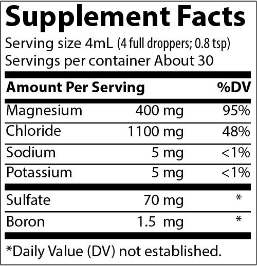 Trace Minerals Mega-Mag 400 mg 118 ml