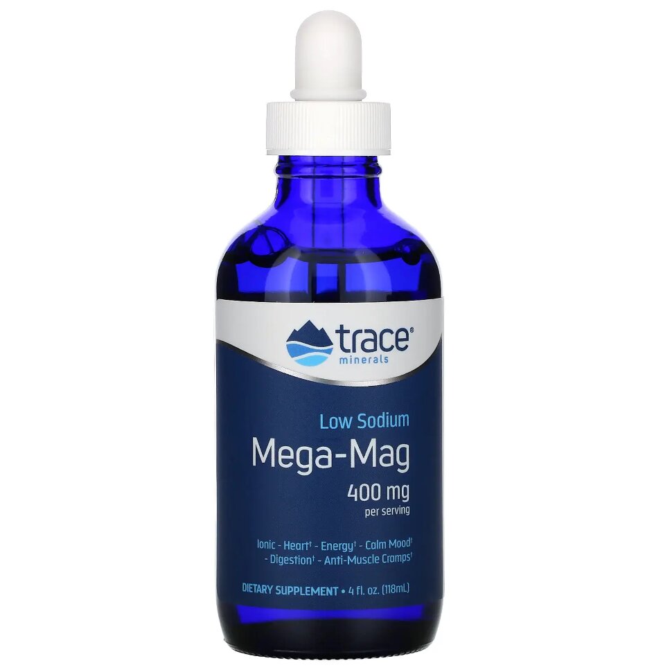 Trace Minerals Mega-Mag 400 mg 118 ml