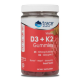 Trace Minerals Vitamin D3 + K2 Gummies 60 serv