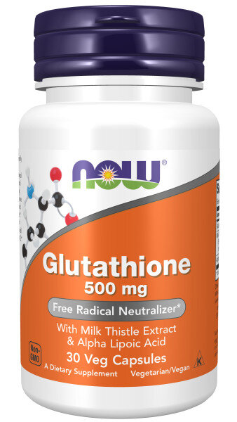 NOW Glutathione 500 mg 30 caps