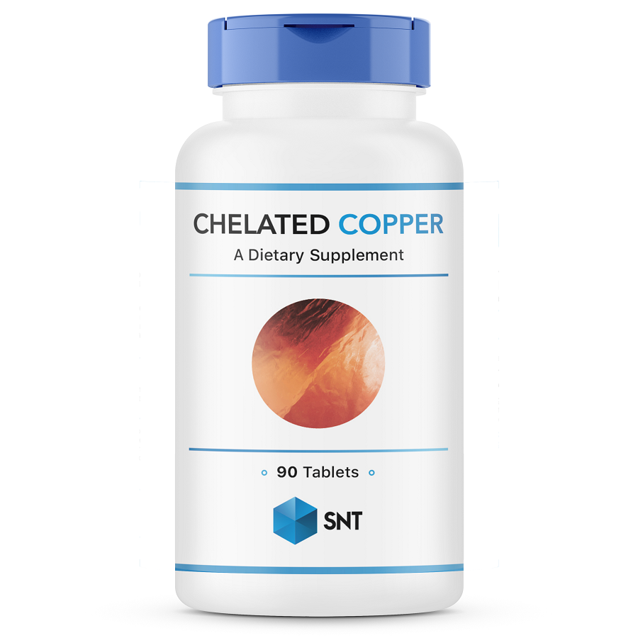 SNT Chelated copper 2.5 mg 90 tab