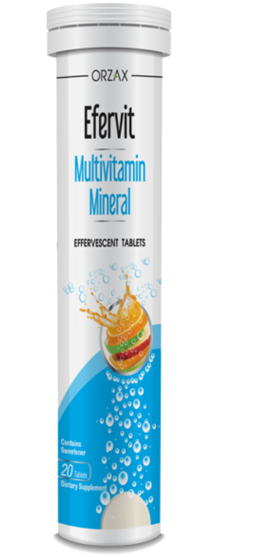 Orzax Ocean Efervit Multivitamin mineral 20 tab