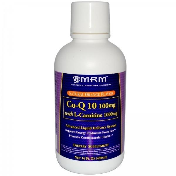 Co-Q10 100 mg with L-carnitine 1000 mg 