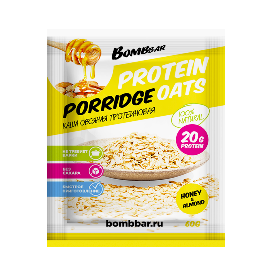 Bombbar Protein porridge oats 60 гр