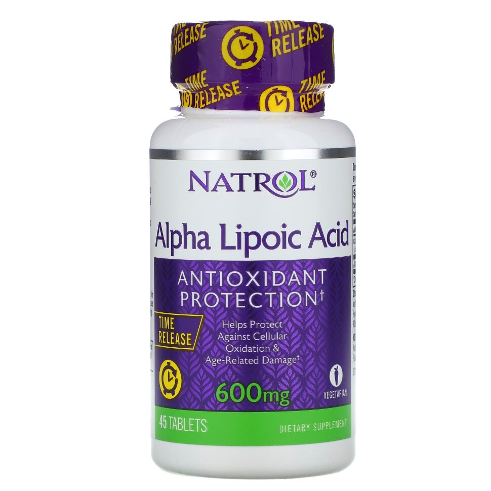 Natrol Alpha Lipoic Acid 600 mg 45 tab