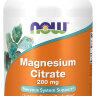 NOW Magnesium Citrate 200 mg 100 tablets