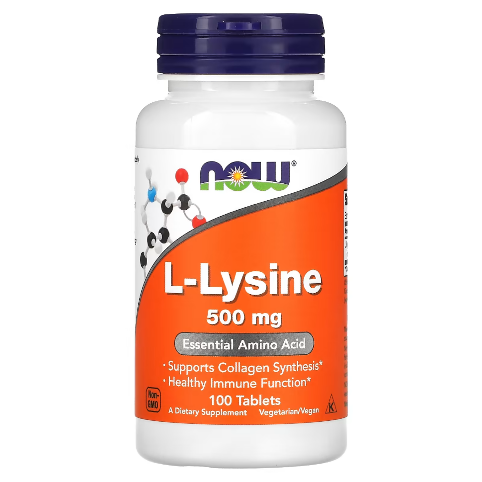 NOW L-Lysine 500 mg 100 tab