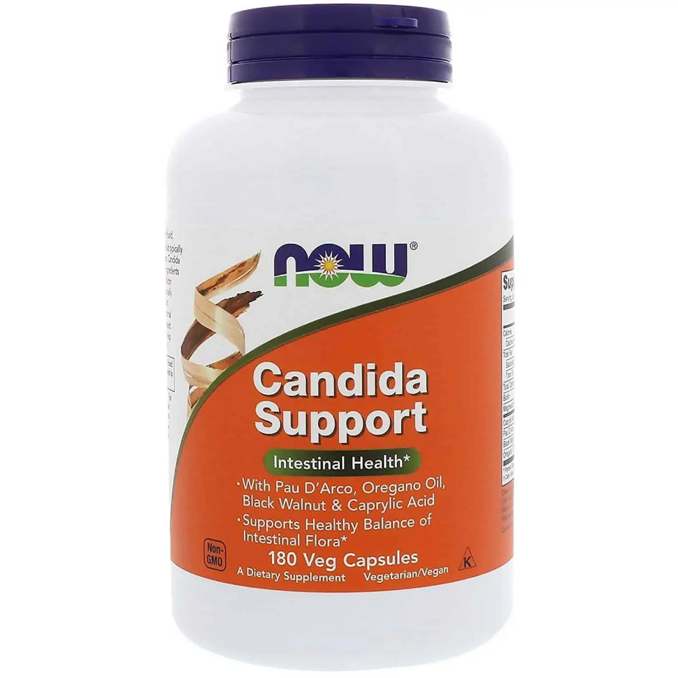 NOW Candida Support 180 veg capsules