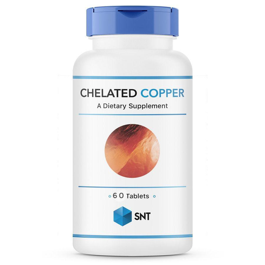 SNT Chelated copper 2.5 mg 60 tablets