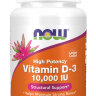 NOW Vitamin D3 10000 МЕ 240 softgels