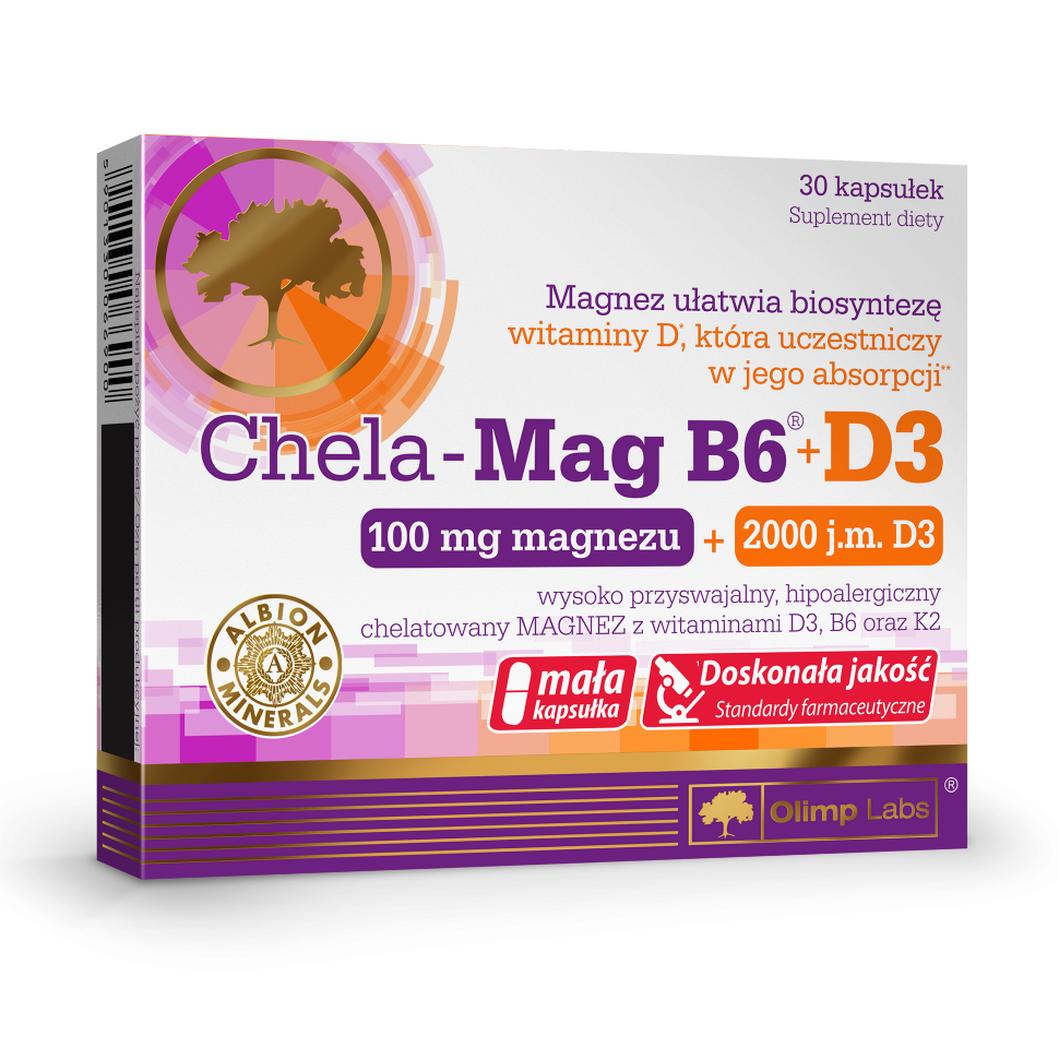 Olimp Chela-Mag B6+D3 30 капс