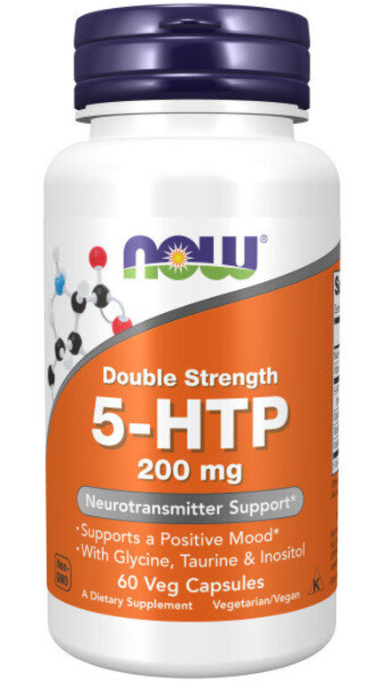 NOW 5-HTP 200 mg 60 caps