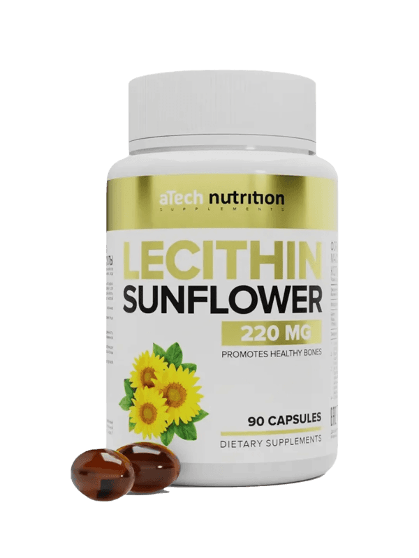 Atech Nutrition Lecithin sunflower 220 mg 90 soft