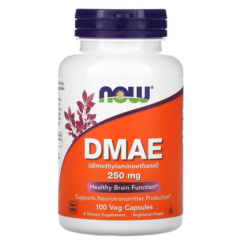 NOW DMAE 250 mg 100 caps