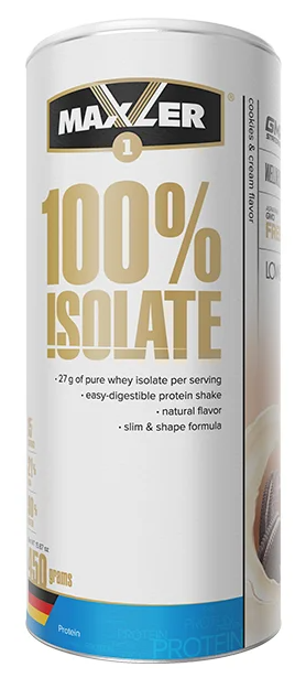 Maxler 100% Whey protein isolate 450 g