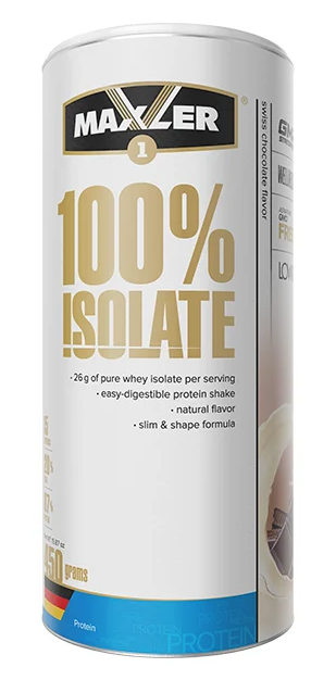 Maxler 100% Whey protein isolate 450 g