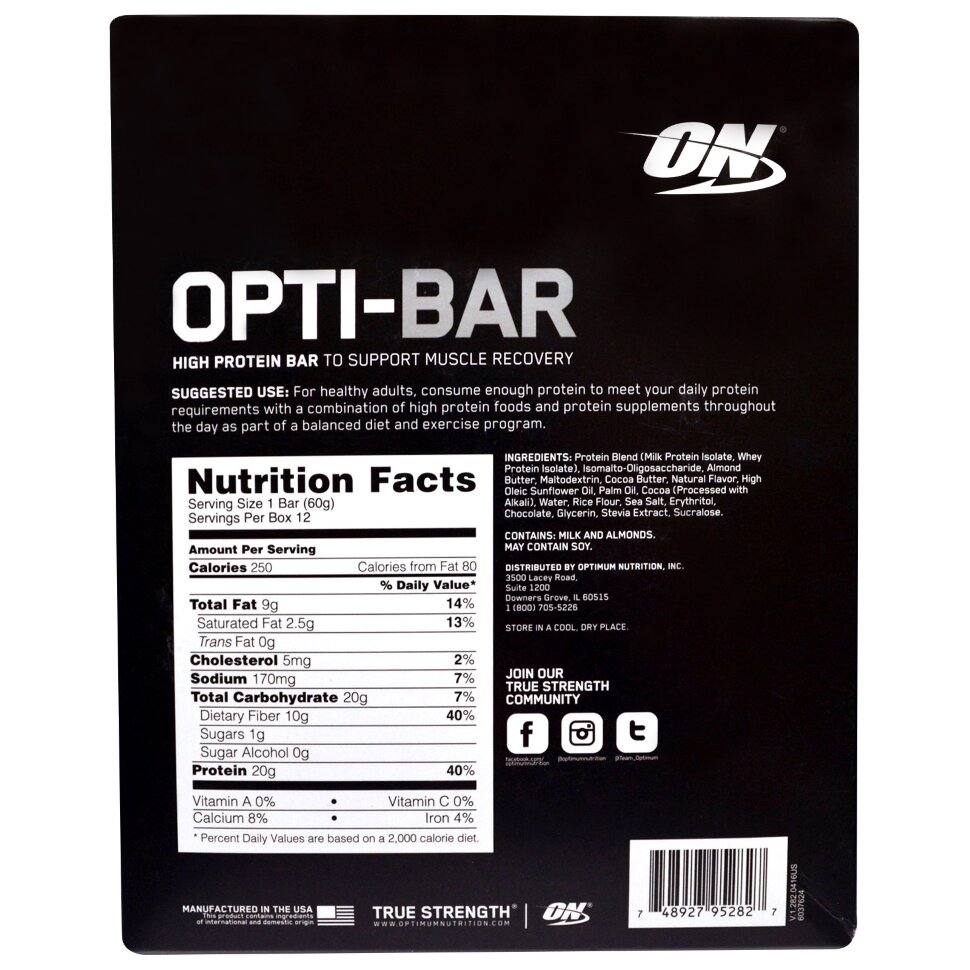 O.N. Opti-Bar 60gr.