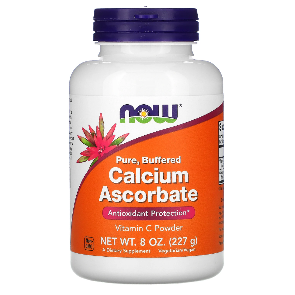 NOW Calcium Ascorbate 227 gr срок 31.05.2024