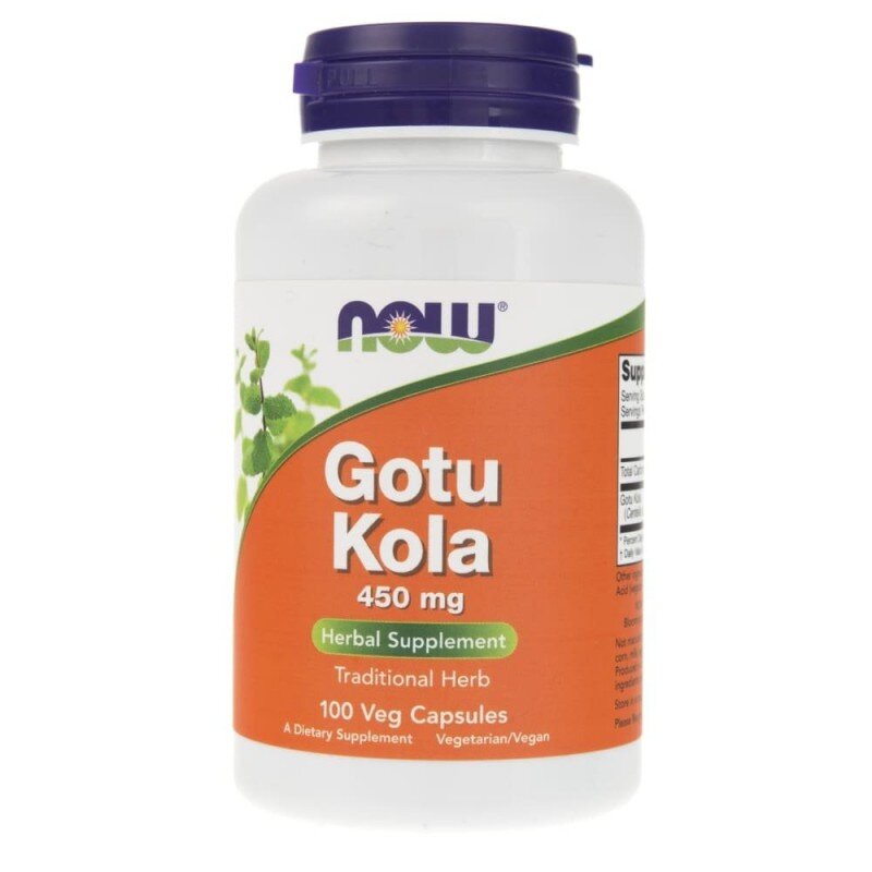 NOW Gotu Kola 450 mg 100 caps