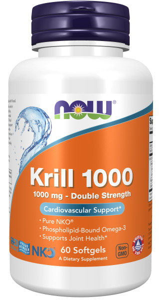 NOW Krill Oil 1000 mg 60 softg