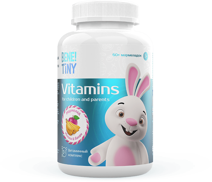 BeneTiny Vitamins 60 мармеладок